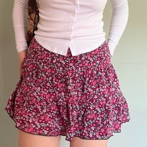 VINTAGE FLORAL SKIRT